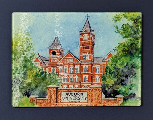 Samford Hall cutting board- large